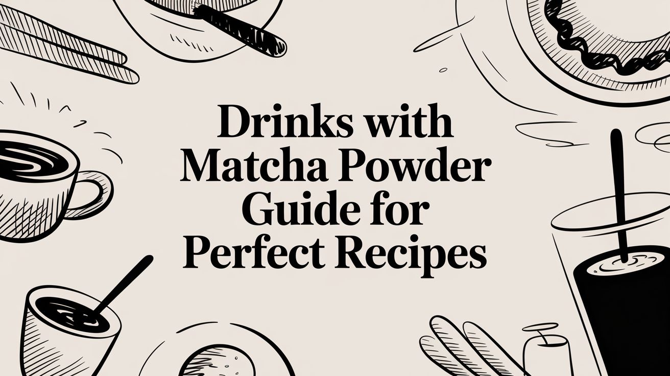 Drinks with Matcha Powder Guide for Perfect Recipes