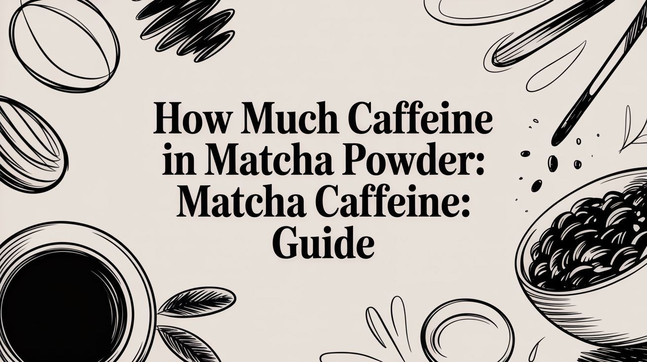 How Much Caffeine in Matcha Powder: Matcha Caffeine: Guide
