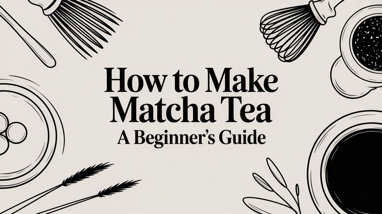 How to Make Matcha Tea a Beginner's Guide