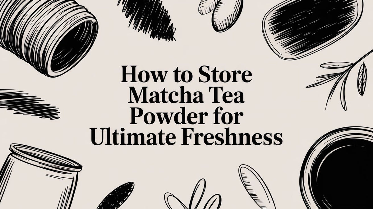 How to Store Matcha Tea Powder for Ultimate Freshness