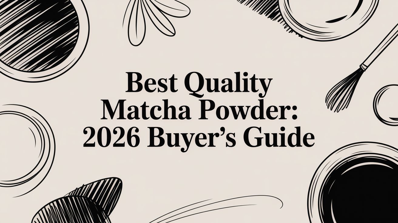 Best Quality Matcha Powder: 2026 Buyer's Guide