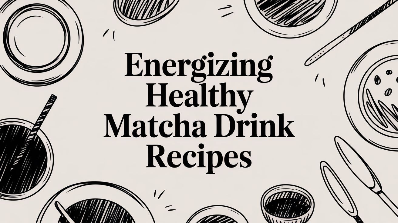 Energizing Healthy Matcha Drink Recipes