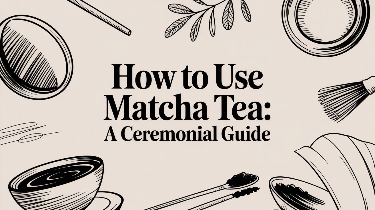How to Use Matcha Tea