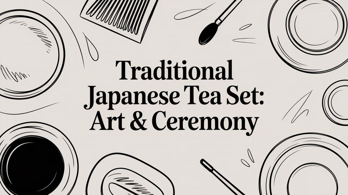 Traditional Japanese Tea Set