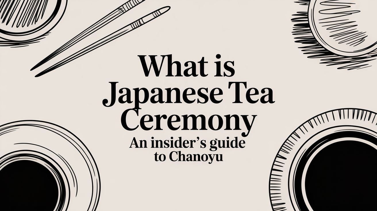 What Is Japanese Tea Ceremony An Insider's Guide to Chanoyu