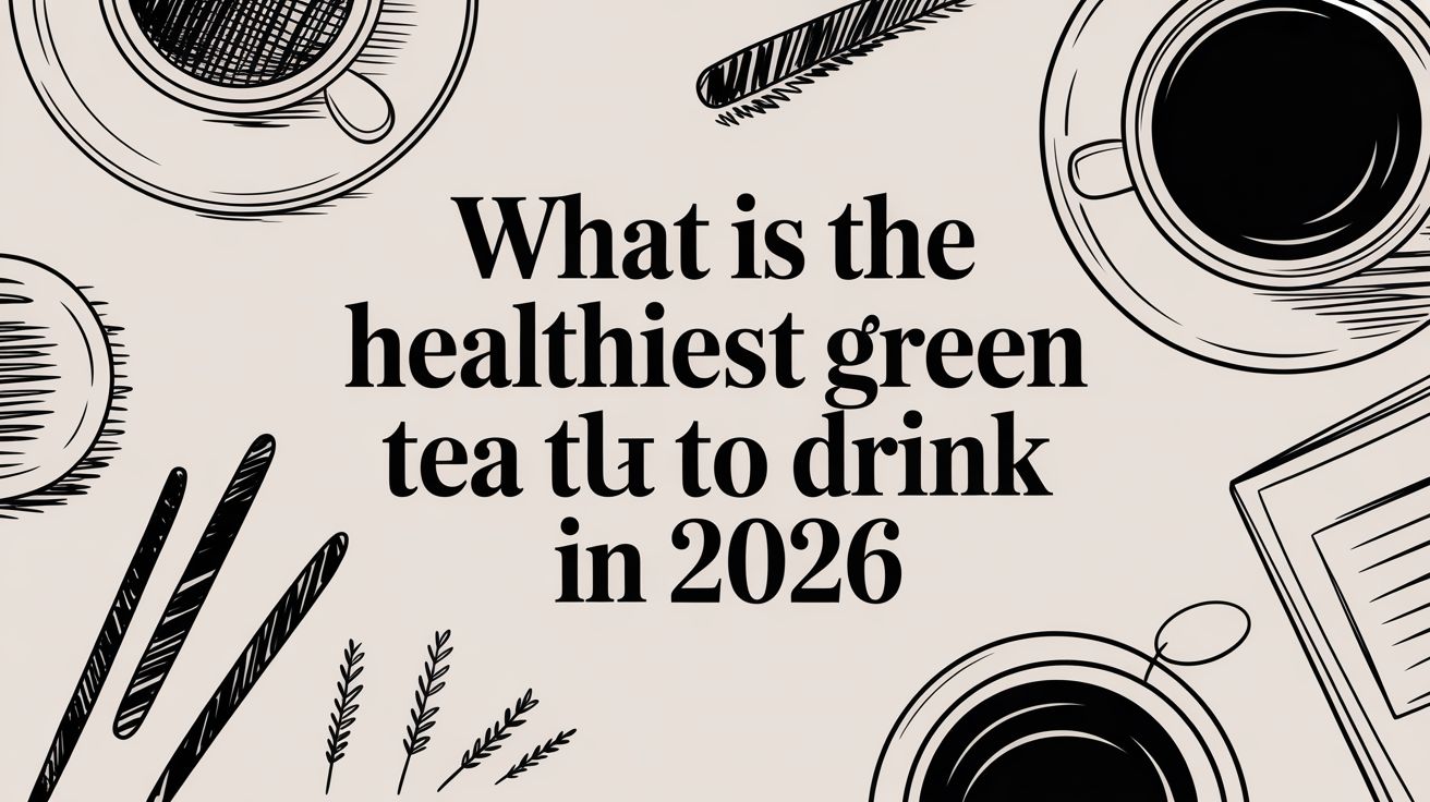 What Is the Healthiest Green Tea to Drink in