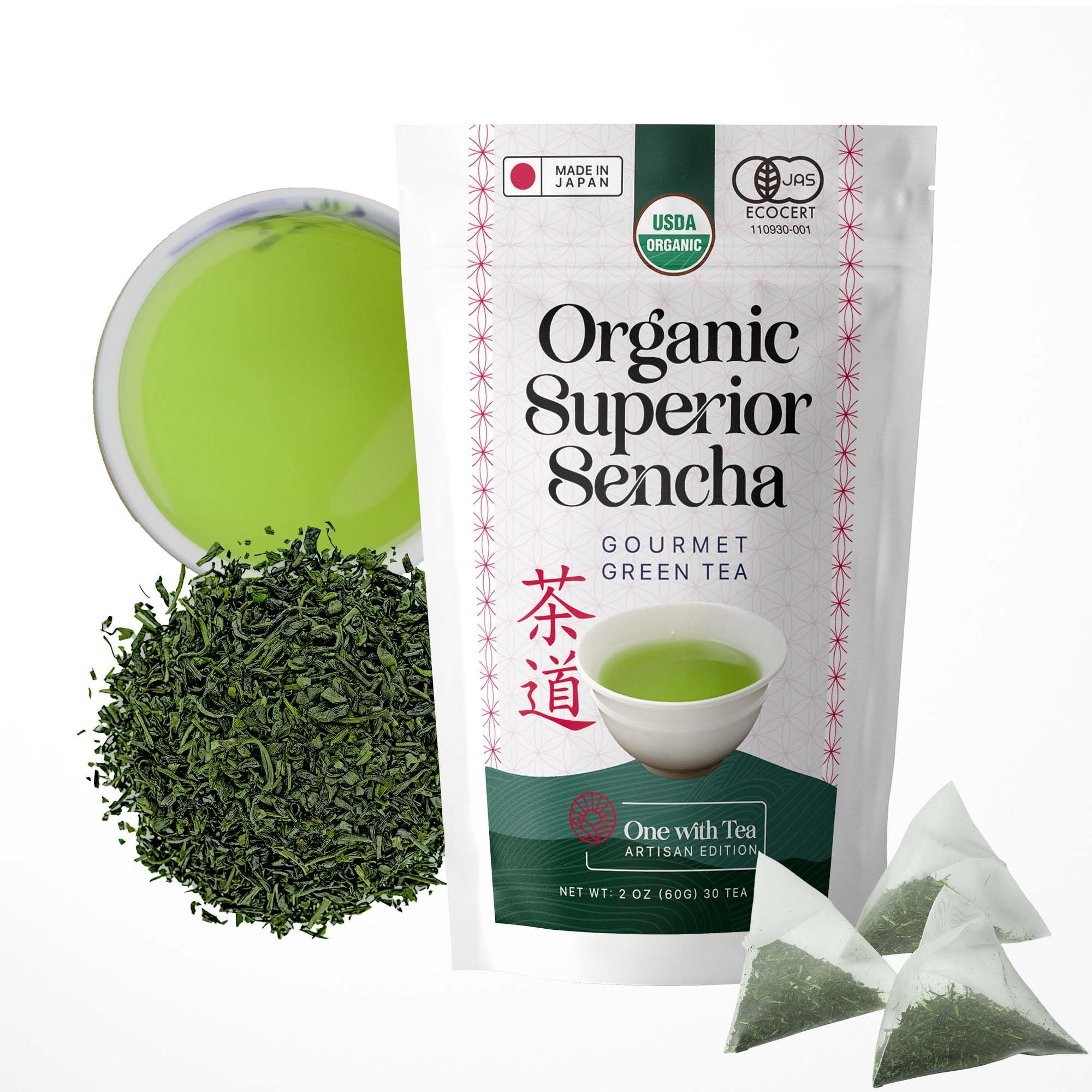 Superior Sencha Green Tea - USDA Organic