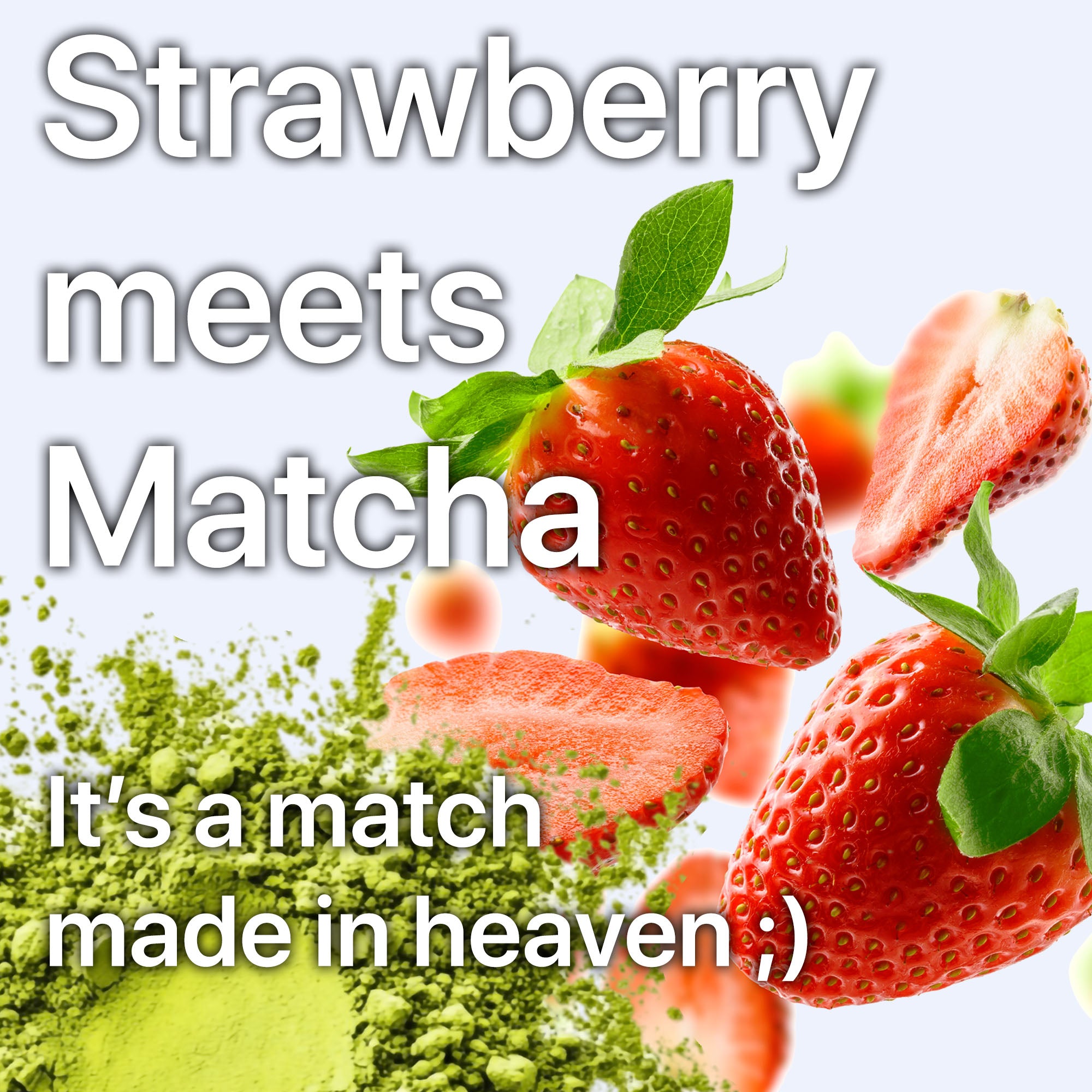 Organic Strawberry Ceremonial Matcha - USDA ORGANIC