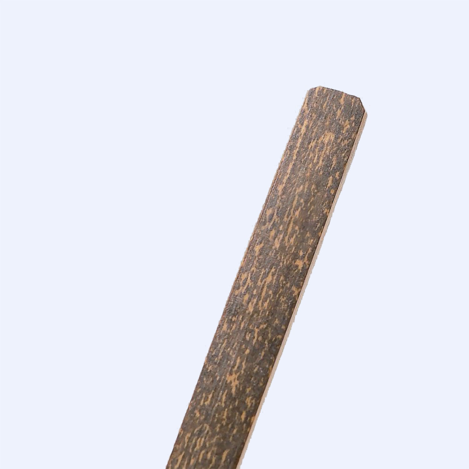 Handcrafted bamboo chashaku scoop, 18cm long, designed for matcha tea preparation, by ONE WITH TEA.